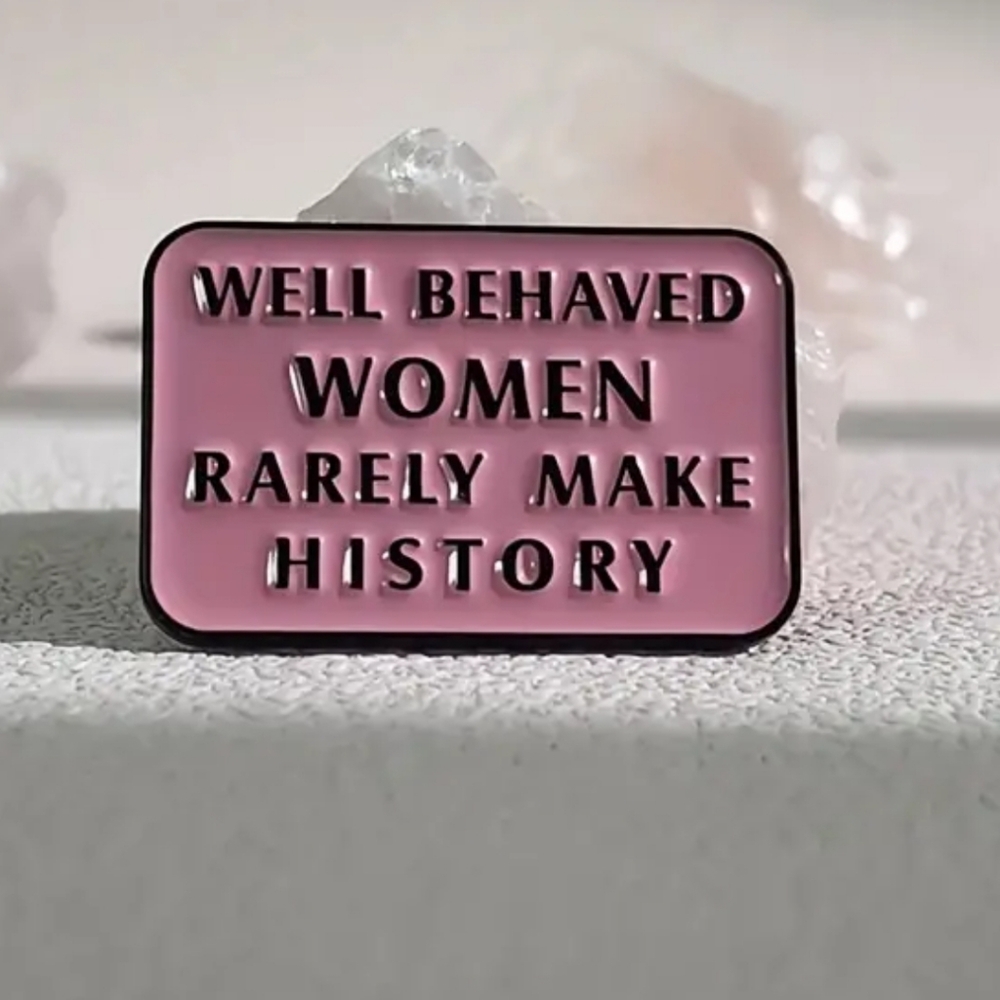 Feminist pin